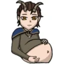 Askr_glitch emote for Discord