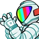 AstroClap emote for Discord