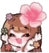 AsukijFlower emote for Discord