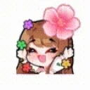 asuFlower emote for Discord