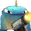 attackFrog emote for Discord
