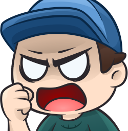 CapGuyAngry emote for Discord