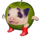 appleoinkrun emote for Discord