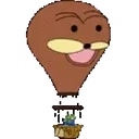 ApuFlyingInSpurdoBalloon emote for Discord