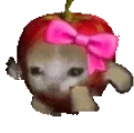 AppleCuteRun emote for Discord
