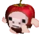 AppleJamonRun emote for Discord