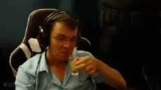 appleDrinking emote for Discord