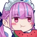 aquaNom emote for Discord