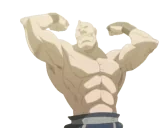 armstrongFlex emote for Discord