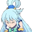Aqua_Laugh emote for Discord