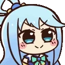 AquaBless emote for Discord