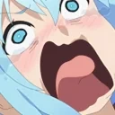 aquaTriggered emote for Discord