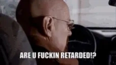 AreYouFuckingRetarded emote for Discord