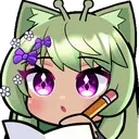 aquaxNOTED emote for Discord