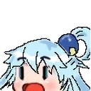 aquaHype emote for Discord