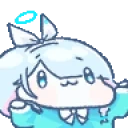 aronaBonk emote for Discord