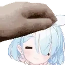 aronaPat emote for Discord