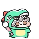 artistBoss2 animated emote for Discord, Twitch and Slack