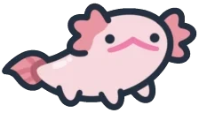 AxolotlWalk emote for Discord