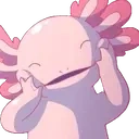 axoHappy emote for Discord