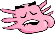 axoBrows emote for Discord