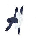 awkwardBallerina emote for Discord