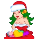 AXMASgift animated emote for Discord, Twitch and Slack
