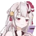 ayameShock emote for Discord