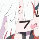 ayameNONONO emote for Discord