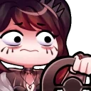 AyuuDriving emote for Discord