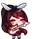 AyuuGuitar emote for Discord