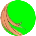 ayuGREENBALLED emote for Discord