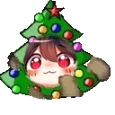 AyuuRunXmas emote for Discord