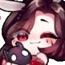 AyuuHugging emote for Discord
