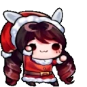 AyuuSantaDance emote for Discord