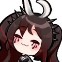 AyuuHeadJam animated emote for Discord, Twitch and Slack