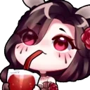 AyuuSipping emote for Discord