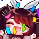 AyuuHype emote for Discord