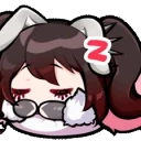 AyuuSleep emote for Discord