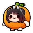 AyuuPumpkinSpin emote for Discord