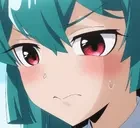 azulBlush emote for Discord