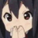 AzusaGiggle emote for Discord