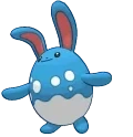 Azumarill emote for Discord