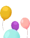 Bdayballoons emote for Discord