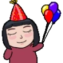 bdayWiggle emote for Discord
