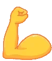 bicep emote for Discord