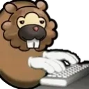 bidoof emote for Discord