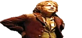 BilboWaitAMinute emote for Discord