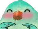 BirbShy emote for Discord