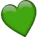 BigGreenHeart emote for Discord